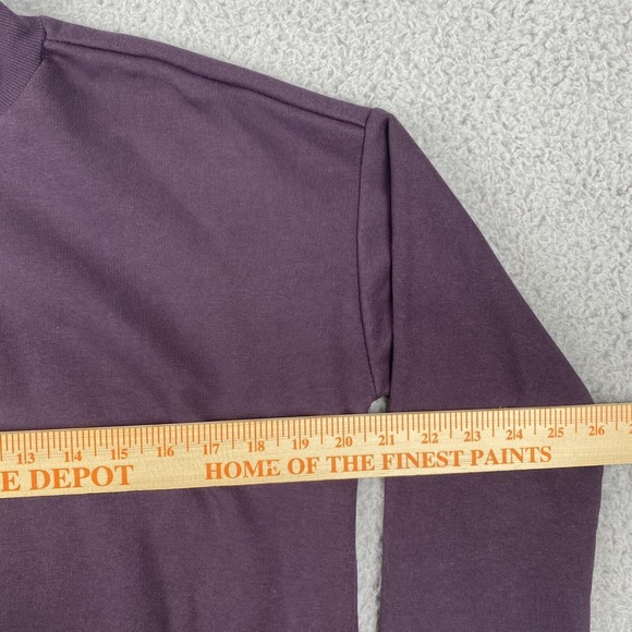 Adidas Women Purple Essentials Comfort Elongated 1/4 Zip Sweatshirt GD2592 Sz S - Picture 5 of 9